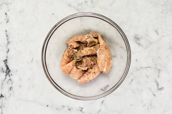 Marinate chicken