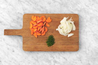 Forbered grønnsaker