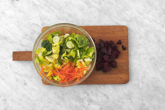 Förbered grönsaker