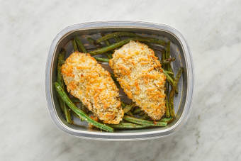 Roast Chicken & Green beans 