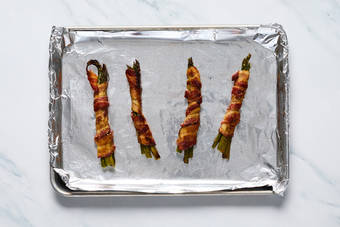 Prep and cook asparagus