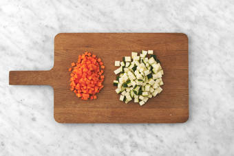 Prepara los ingredientes