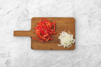 Prepara las verduras