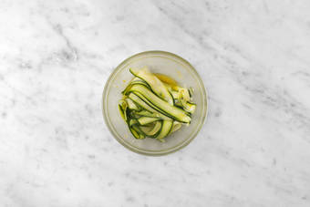 Adereza el calabacín