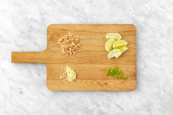 Prepara los ingredientes