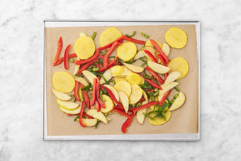 Hornea los vegetales