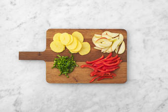 Prepara los vegetales