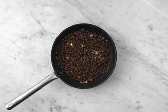 Cook chorizo and beans