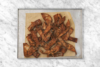 Préparez le pain plat