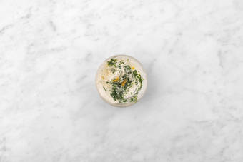 Le mascarpone aux herbes