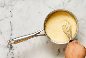 MAKE POLENTA & TOAST