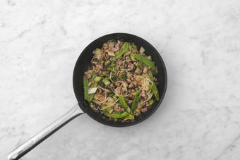 Cuire la viande hachée