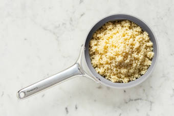Make Scallion Couscous