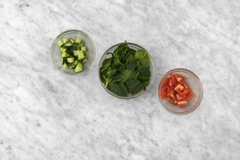 Förbered grönsaker