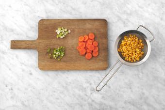 Preparare gli ingredienti