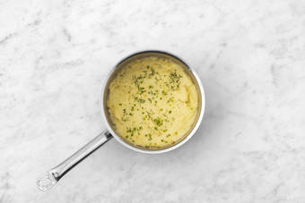 Kartoffelpüree vollenden