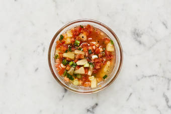 Make salsa and cook bacon
