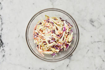 Prep and make slaw