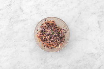 Make the smokey slaw