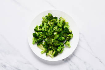 Blanch broccoli