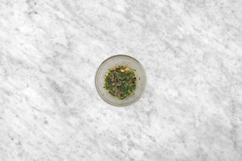 Préparer la vinaigrette