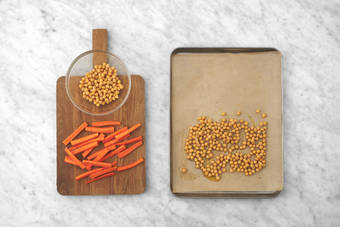 Prepara los garbanzos