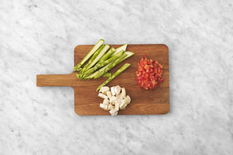 Prepara los ingredientes