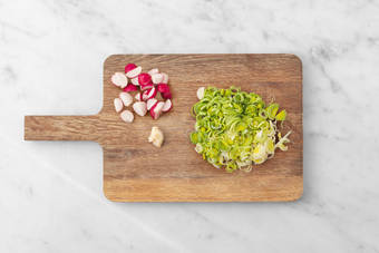 Forbered grøntsager