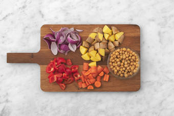 Förbered grönsaker