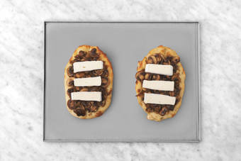 Top and bake flatbreads