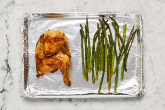 Roast Chicken & Asparagus