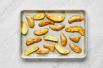 START PREP & ROAST POTATOES