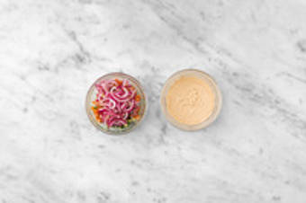 Make the salsa & sauce