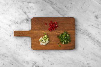 Tagliare gli ingredienti