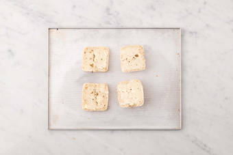 Cook chicken and toast rolls