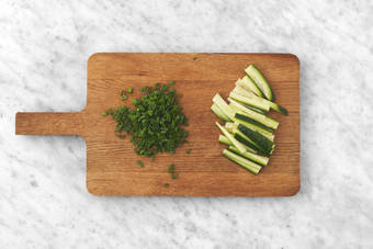 Forbered grøntsager