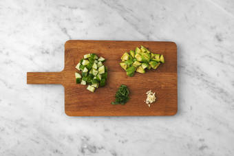 Förbered grönsaker