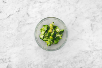 Steam the broccoli