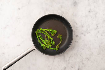 Cook the baby broccoli