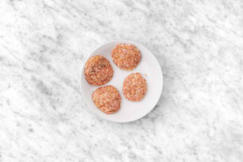 Make the pork patties