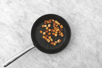 Cook the tofu