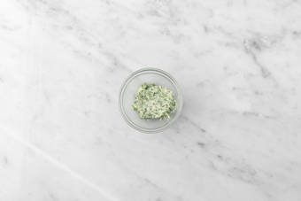 Make the parsley butter