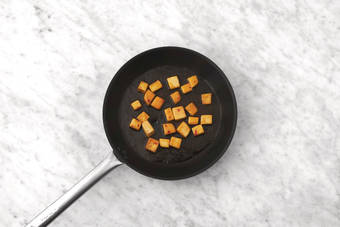 Cook the tofu