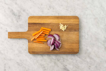 Forbered grøntsager