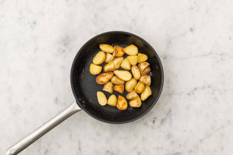 Poêler les grenailles