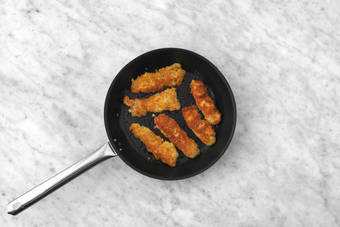 Hähnchensticks frittieren