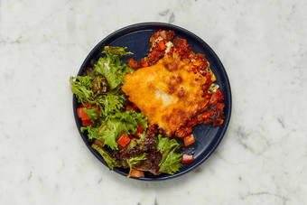 Finish salad and serve