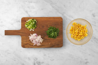 Förbered grönsaker