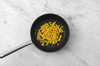 Crumb the chicken & char the corn