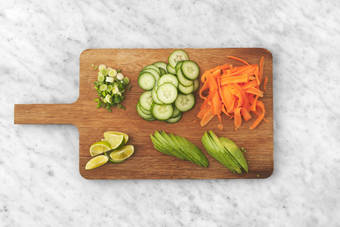 Forbered grønnsaker